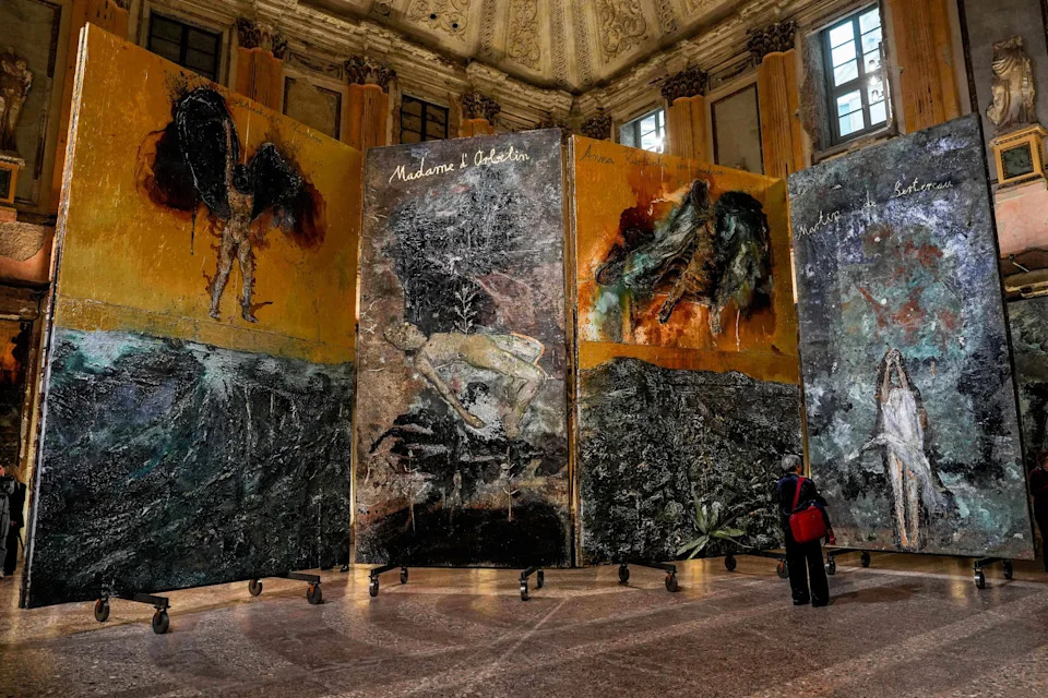 Anselm Kiefer, The Women Alchemists, Sala delle Cariatidi, 2026